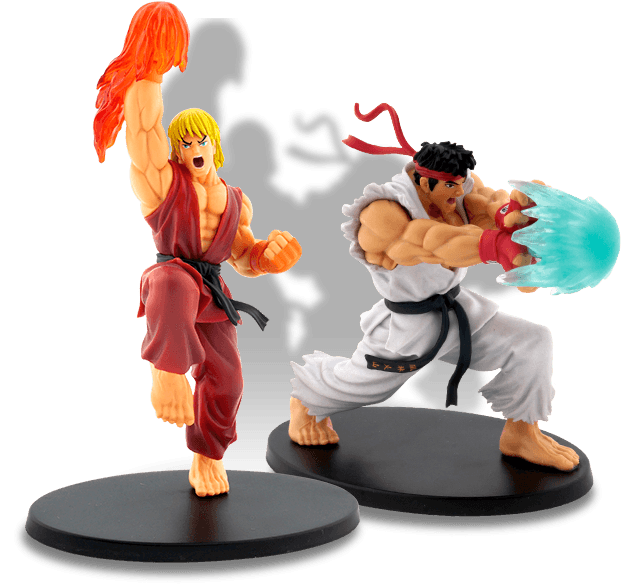 Street Fighter - Figuras de coleção