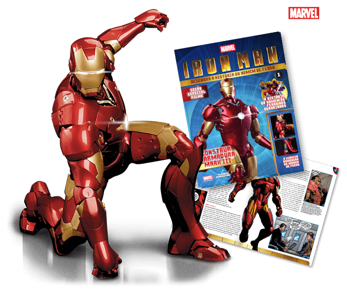 Iron Man - Construa a mítica armadura de Tony Stark