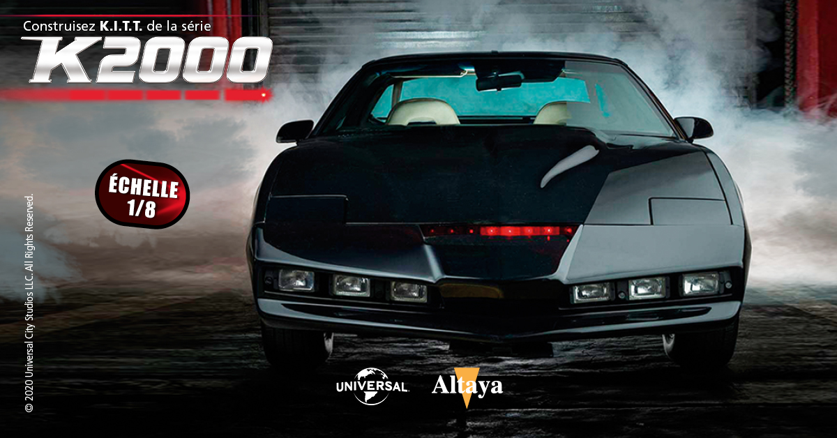 KITT : Altaya propose la célèbre voiture de la série K2000